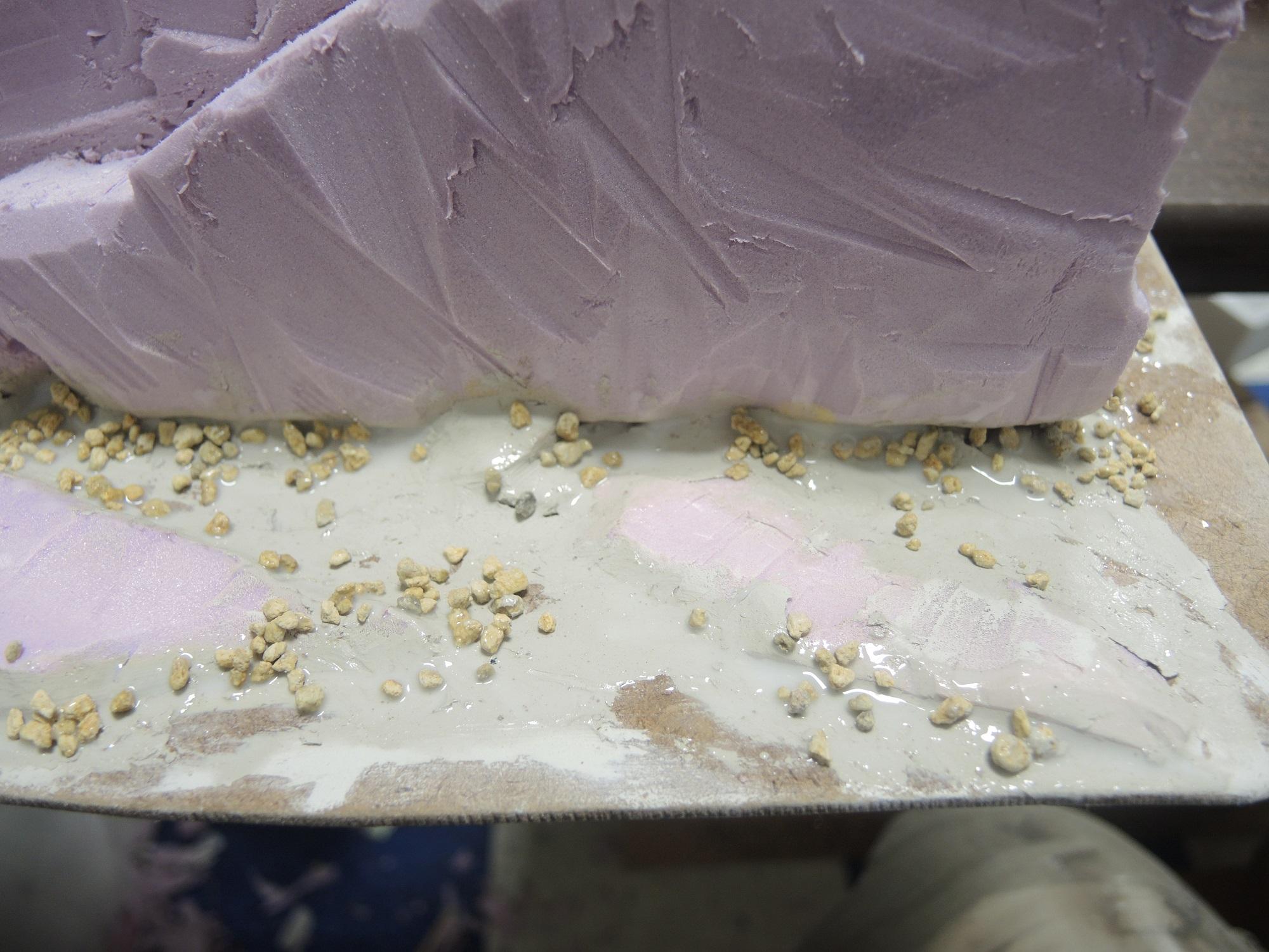 Commission, Hot Glue, Hotglue, Mesa, Pink, Styrofoam, Terrain, Tutorial